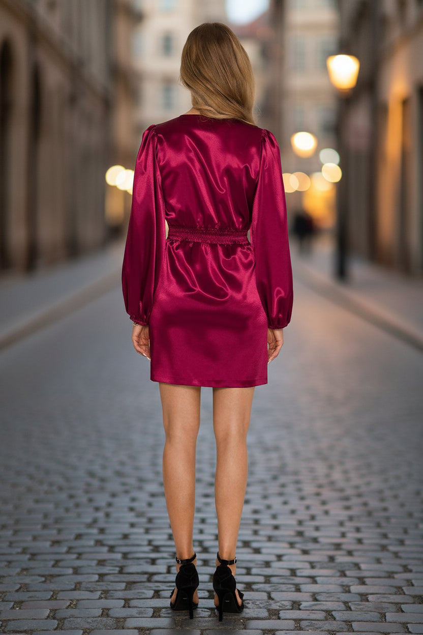  Short dress model 220003 Moe 